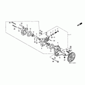 Схема вузла: Масляний насос для Honda XR600
