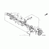 Схема вузла: Масляний насос для Honda XR650