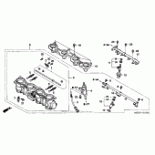 Схема вузла: Дросельна заслонка (05-) для Honda CBR600 CBR600RR