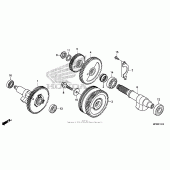 Схема вузла: Balancer для Honda VT1300 Stateline
