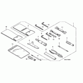 Схема вузла: Інструмент для Honda VTX1800