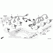 Схема вузла: Injector для Honda GL1800 Gold Wing Valkyrie