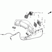 Схема узла: Приборная панель se для Honda GL1500 Gold Wing Special Edition