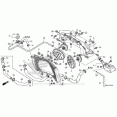 Схема узла: Радиатор для Honda VFR1200 VFR