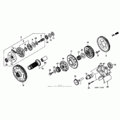 Схема вузла: Primary drive gear для Honda GL1500 Valkyrie