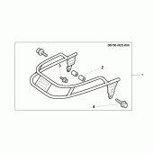 Схема вузла: Front f guard для Honda GL1500 F6C