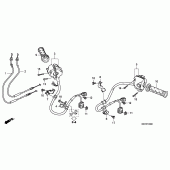 Схема вузла: Switch / cable для Honda NSA700 DN-01