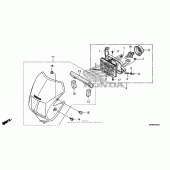 Схема вузла: Фара для Honda CRF230 CRF230L