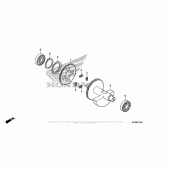 Схема вузла: Balancer для Honda XR650