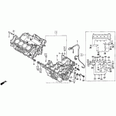 Схема узла: Картер двигателя для Honda CBR900RR CBR919RR Fireblade