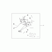 Схема вузла: Pannier stay для Honda XL700V Transalp