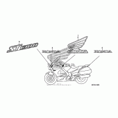 Схема вузла: Marks для Honda ST1300 Pan-European