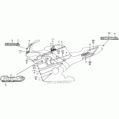 Схема узла: F2 stripe 91 для Honda CBR600 CBR600F2