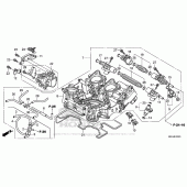 Схема вузла: Дросельна заслонка для Honda VFR1200 Crosstourer