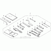 Схема вузла: Tools 94-97 для Honda VFR750F Interceptor