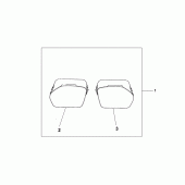 Схема вузла: Pannier inner bag set для Honda VFR800 VFR