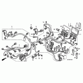 Схема вузла: Електрообладнання (ST1300A) для Honda ST1300 Pan-European