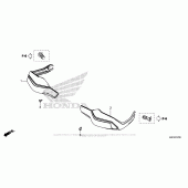 Схема вузла: Knuckle Guard для Honda CRF1000 Africa Twin