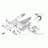 Схема узла: Задний рычаг (Маятник) для Honda CRF150 CRF150F