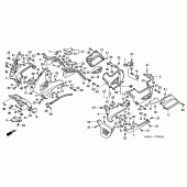 Схема узла: Cowling comp для Honda ST1100 Pan-European