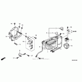 Схема вузла: Акумулятор для Honda NSA700 DN-01