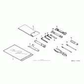 Схема вузла: Інструмент для Honda VT750 Shadow Aero