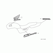 Схема узла: Label read the manual для Honda CB750 Seven Fifty