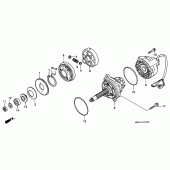 Схема узла: Генератор (ST1100PP/PS) для Honda ST1100 Pan-European Police