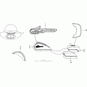 Схема узла: Stripe + mark для Honda GL1500 Valkyrie Interstate