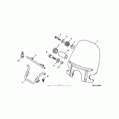 Схема вузла: Custom windshield (vt1300ct) для Honda VT1300 Interstate