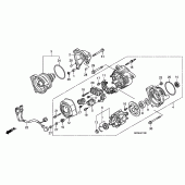 Схема узла: Генератор для Honda ST1300 Pan-European