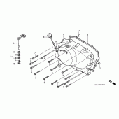 Схема вузла: Права кришка картера для Honda VT750 Shadow ACE