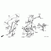 Схема вузла: Delay valve (XL1000V) для Honda XL1000V Varadero