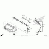 Схема вузла: Injector для Honda CBR1000 CBR1000RR Fireblade