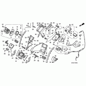 Схема узла: Shelter (GL18007/8) (AIRBAG) для Honda GL1800 Gold Wing