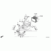 Схема вузла: Abs Modulator для Honda CB300F