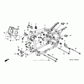 Схема вузла: Рама для Honda VTX1300