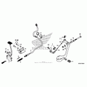 Схема узла: Педаль(Лапка) для Honda CTX1300