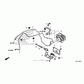 Схема вузла: Abs modulator для Honda CB1100
