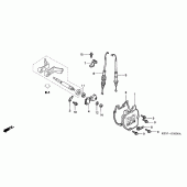 Схема вузла: Flap valve (CR250R2-4) для Honda CR250