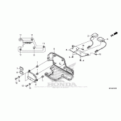Схема вузла: Navigation Unit для Honda GL1800 Gold Wing