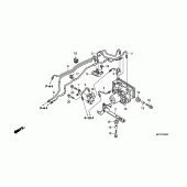 Схема вузла: Abs modulator для Honda CB600F Hornet