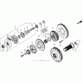 Схема узла: Primary drive gear для Honda GL1500 Gold Wing Special Edition