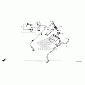 Схема вузла: Акумулятор для Honda CBR650F