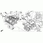 Схема вузла: Crankcase (2) для Honda VFR1200 Crosstourer