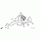 Схема вузла: Abs modulator для Honda CBF500