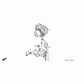 Схема узла: Abs modulator для Honda NT700 Deauville