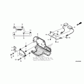 Схема вузла: Navigation unit для Honda GL1800 Gold Wing