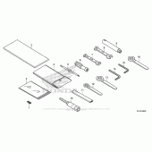 Схема вузла: Інструмент для Honda CRF250 CRF250L