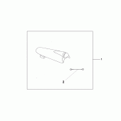 Схема узла: Заглушка сиденья (*pb257m*) для Honda CBR900RR CBR954RR Fireblade